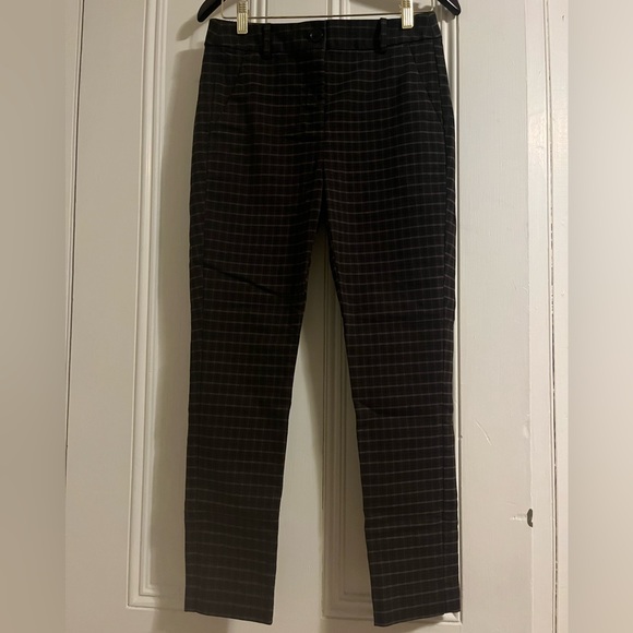 LOFT High Waist Plaid Skinny Ankle Pants, size 2, NEVER WORN - Picture 3 of 8